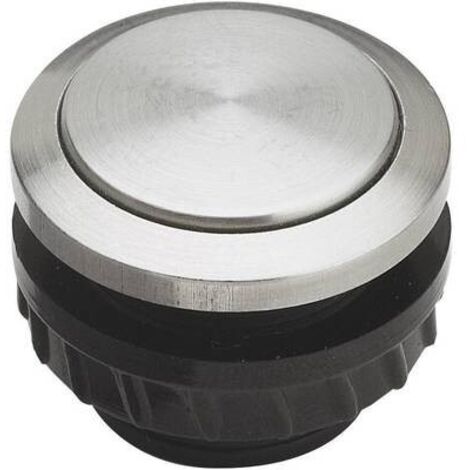 Grothe 62060 Pulsante per campanello in acciaio inox 16,8 mm