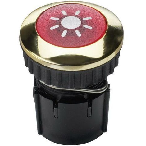 Grothe 63042 Klingeltaster 1fach Gold 12 V/1,5 A