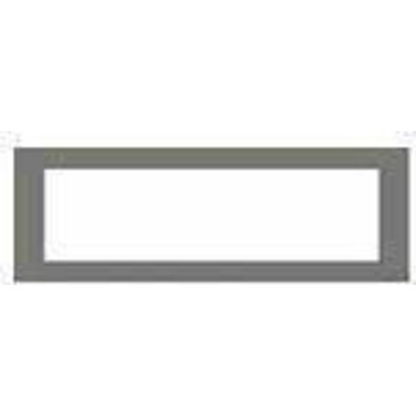 Grothe CORNICE 600, Serie 0800, grigio, montaggio superficiale, confezione da 10, 98023