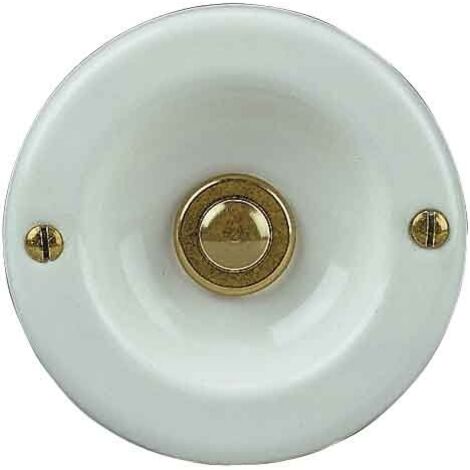 Grothe KS 2070 MS-GL Piastra di contatto, ottone, ad incasso, 64131