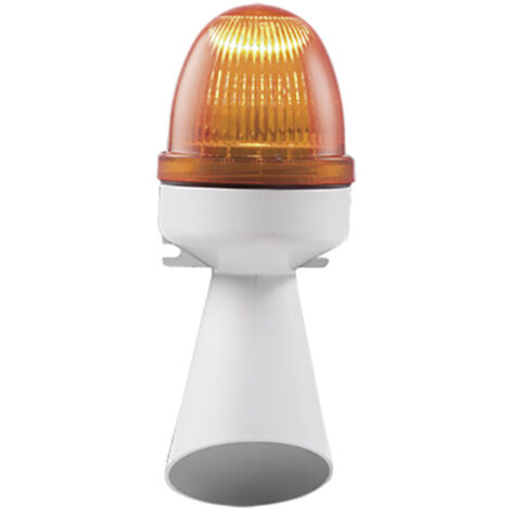 Grothe Optisch-akustischer Signalgeber Glühlampe 31371 HUPE WL 6301 240V AC   240 V 92 dB