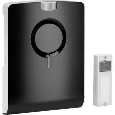 Grothe Set ECHO HiFi-Gong, portata 500m, MicroSD, nero, 43501