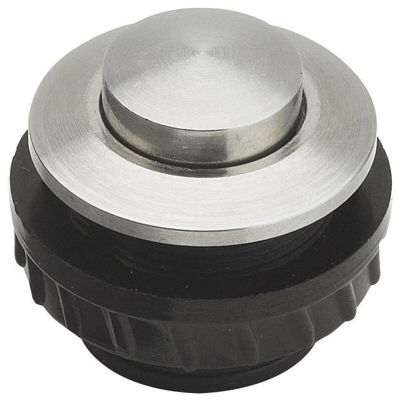 Grothe - Bouton de sonnette simple 62006 acier inoxydable 12 V/1,5 a X92947