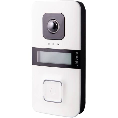 Grothe vidoora VD 720-W ws, station de porte WLAN, en saillie, blanc, 75401