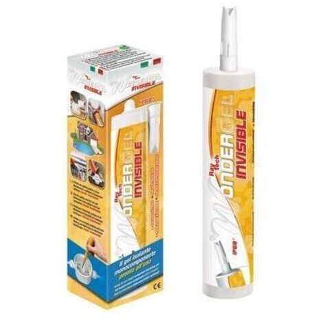 Grothe WONDER GEL INVISIBLE, Einkomponentengel, transparent, UV-beständig, 84075