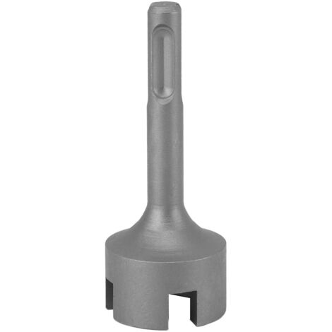 Ground Rod Driver Bits Socket Steel Easy Install Sturdy Light Weight Drill Tools for SDS Plus Hammer Drill Cross