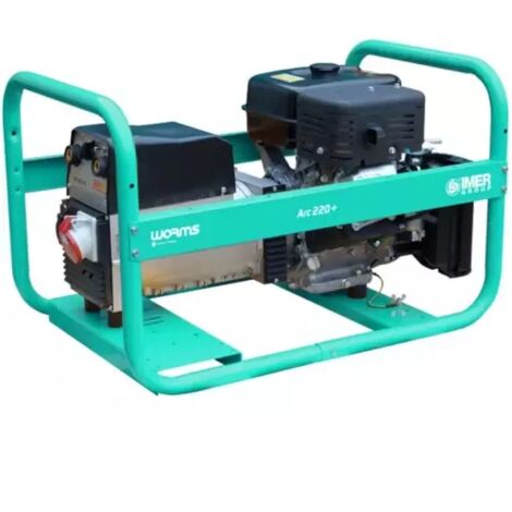 Groupe autonome de soudage essence triphasé 220A 7,5 kW AVR