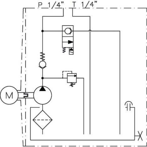 Groupe compact MPP 12V DC 2100W 8L 3,2cc UNIVERSEL MPP85B003