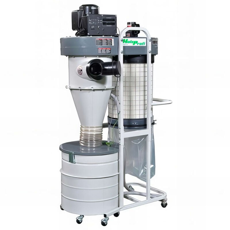 Groupe d'aspiration double filtration 1 595 m3 - h - 1 100 w 230 v