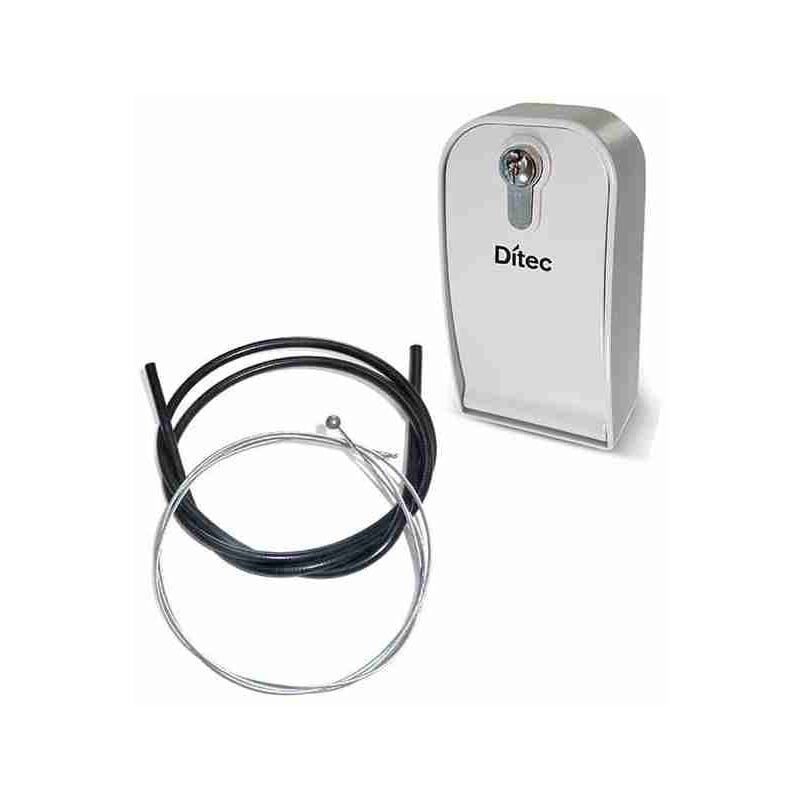 Groupe de déverrouillage à distance asr Câble 5MT pour porte de garage Ditec entrematic asr