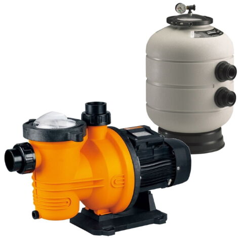 Groupe de filtration piscine : pompe Kalia + filtre Millenium 10