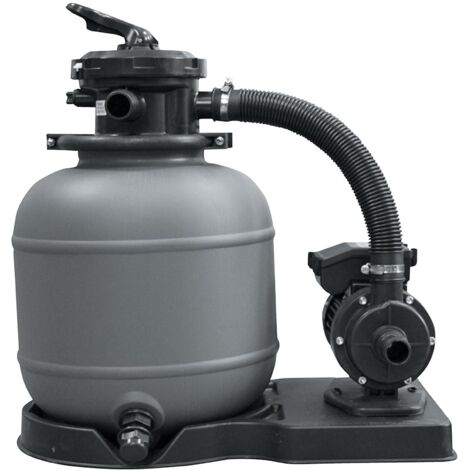 Groupe de filtration pour piscine hors-sol jusqu'à 40 m³ – Débit 6 m³/h – Vanne 6 voies – Raccordement cannelé 38 mm – 2260024 – Planet Pool