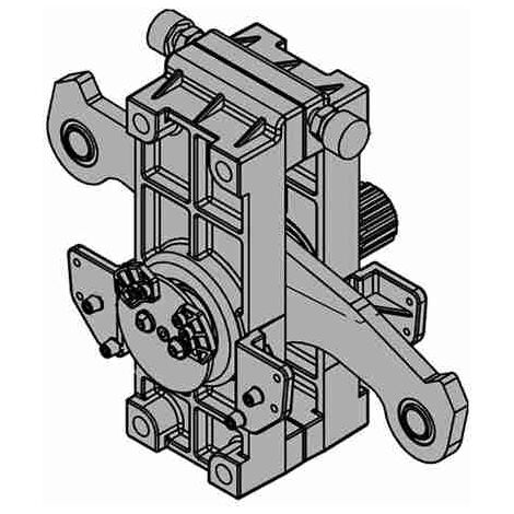 Groupe de levier complet 640 Faac 63000519 Pièce de rechange d'origine Automatisme Garantie