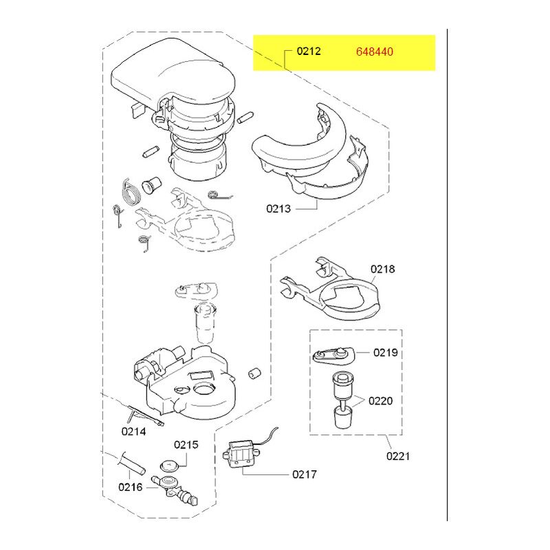 Bosch - groupe de passage pour pieces preparation des boissons petit...