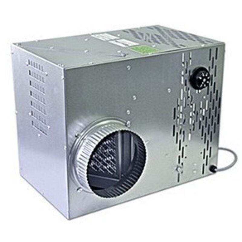 Groupe de recupération d'air chaud 400m3 connectable et filtre intégré combi-filtre