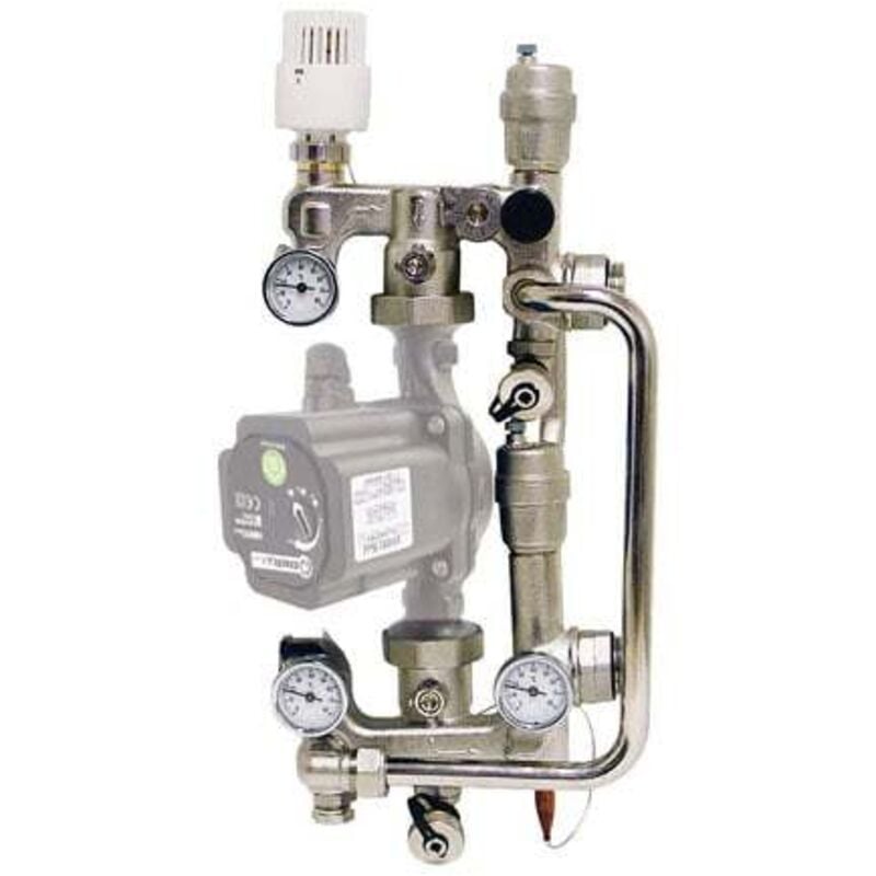 Somatherm - combimix Groupe de réglage hydraulique sans circulateur