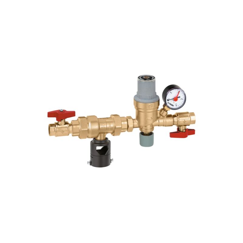 Groupe de remplissage automatique avec disconnecteur type CAa et vannes d'arrêt Caleffi 573001 1/2'
