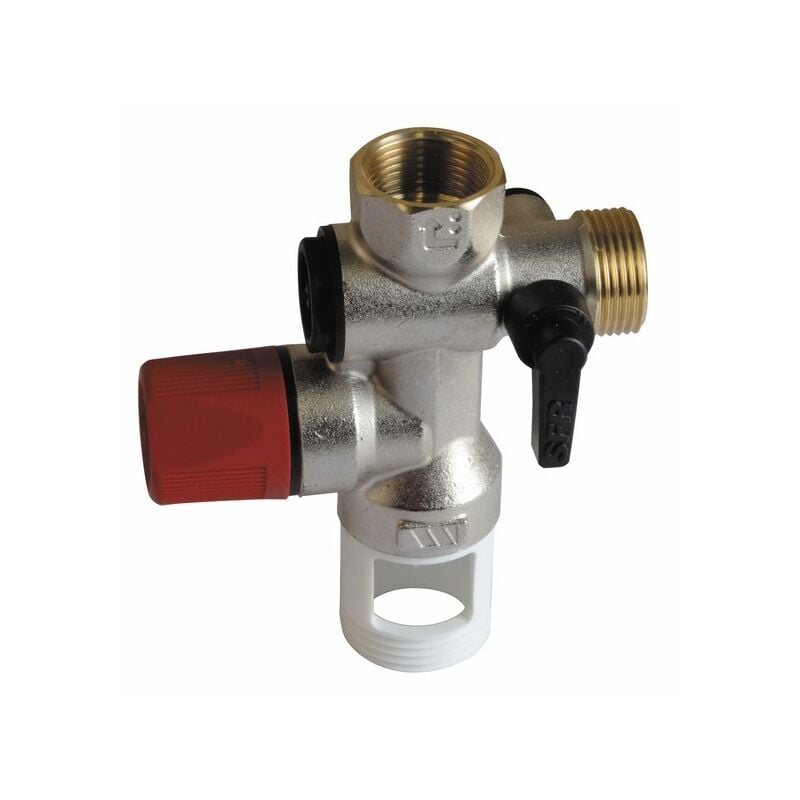 Groupe de sécurité droit téflon - 46mm MF3/4' sfr Watts Watts industries : 2252550