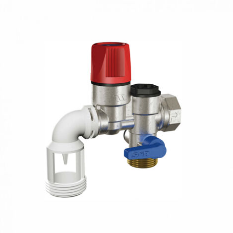 Groupe de sécurité coudé SFR® 3/4 inox