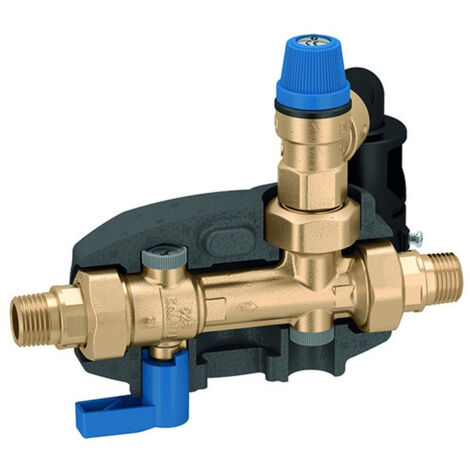 Groupe de sécurité DN 15, 1/2 pouce, 10 bar Caleffi