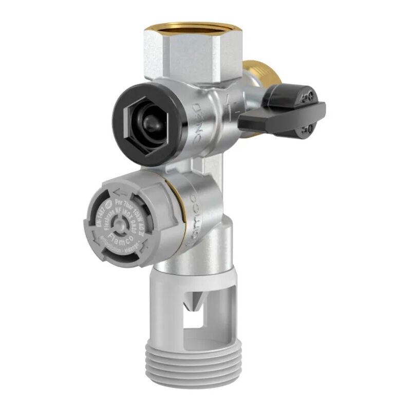 Groupe de sécurité flamco vertical inox 20x27