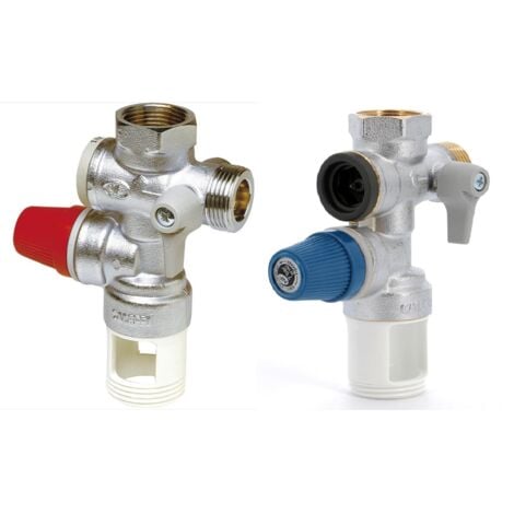 THERMADOR Groupe de sécurité GS VERTICAL - Diamètre : 3/4'' MF - Siège Inox