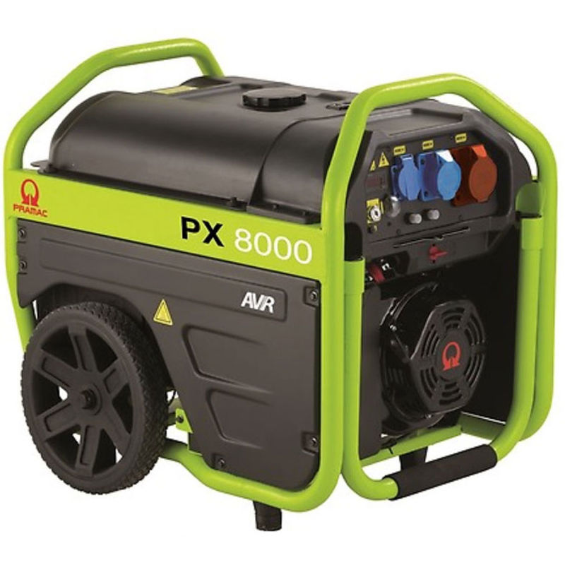 Générateur électrique moteur essence silencieux PRAMAC PX8000 400V