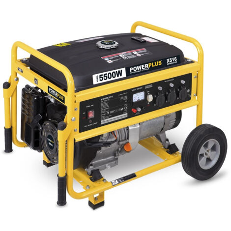 Groupe électrogène 5500W - Power Plus