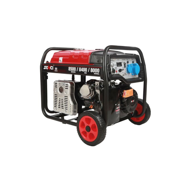 Groupe électrogène 8500W 16CV avr démarrage électrique avec kit brouette