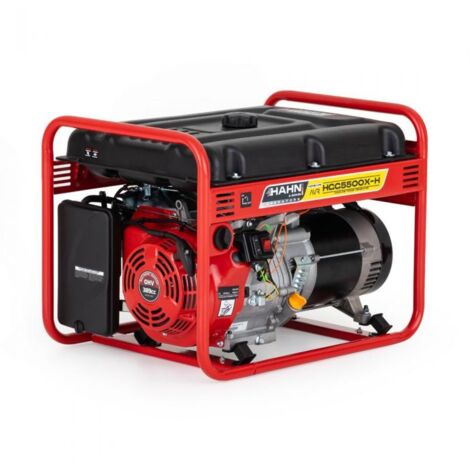 Groupe électrogène à essence 5 kW AVR, usage professionnel et domestique - Hahn  Sohn HGG 5500 X-H
