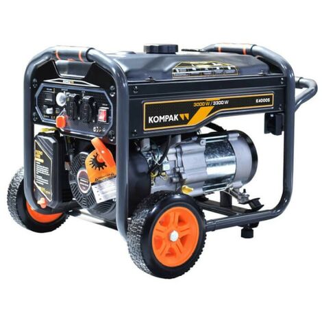 Groupe électrogène avec système AVR K4000S Kompak