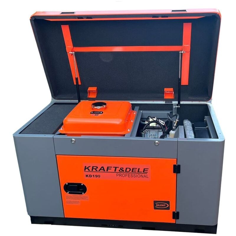 Jardibricodeco - Groupe électrogène Diesel Monophasé 18/19 Kw