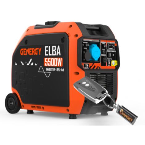 Groupe électrogène ELBA RC 5500W Inverter monophasé 230V démarrage télécommande