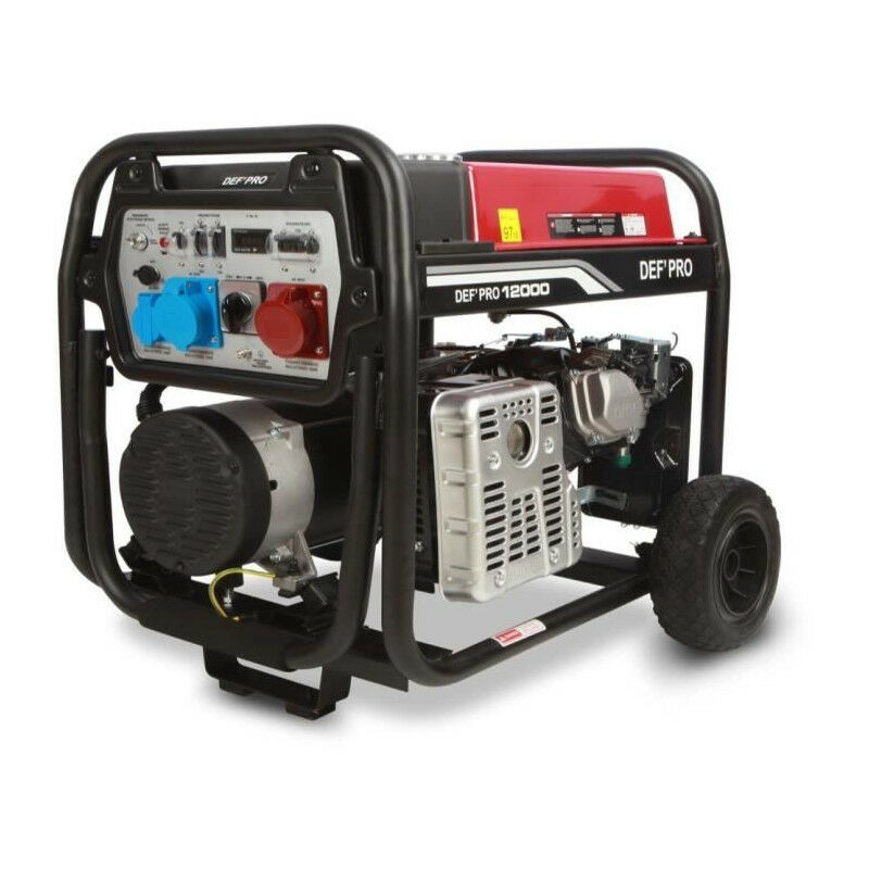 Defpro - Groupe électrogene Essence 8500 w - Triphasé bi-tension
