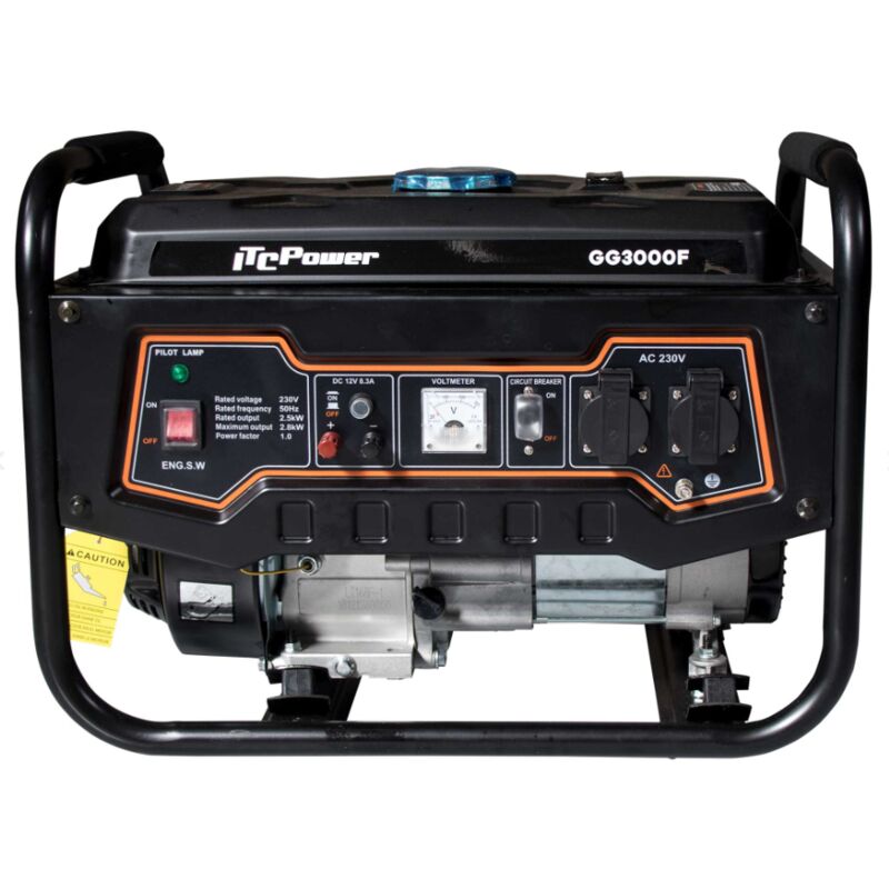 Itc Power - Groupe électrogène essence monophasé GG3000F ITCPower