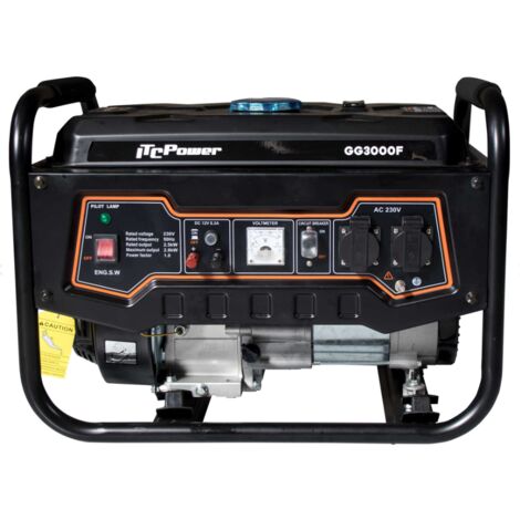 Groupe électrogène essence monophasé GG3000F ITCPower