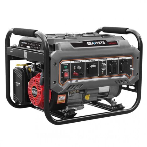 Groupe électrogène GRAPHITE 58G904 - 2 000 / 2 200W - 15L
