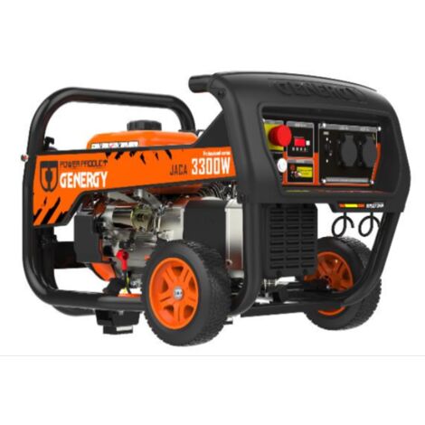 Groupe électrogène JACA 3300W monophasé, démarreur électrique