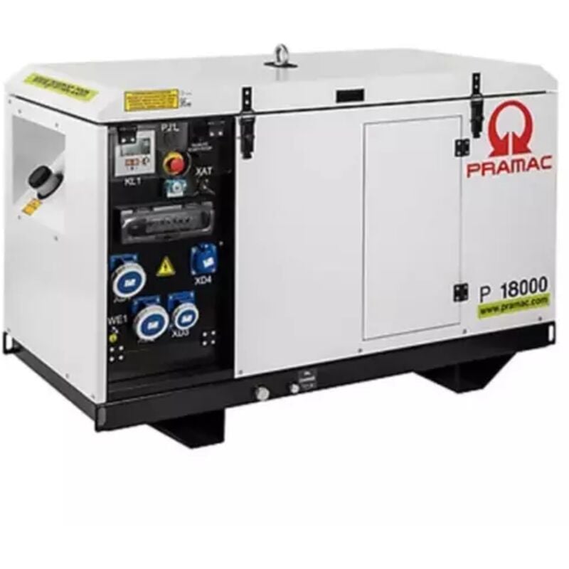Groupe électrogène monophasé 14 kW PRAMAC