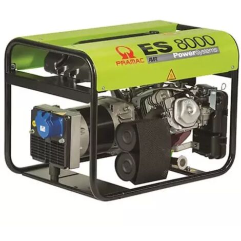 Groupe électrogène monophasé 6.4 kW AVR PRAMAC