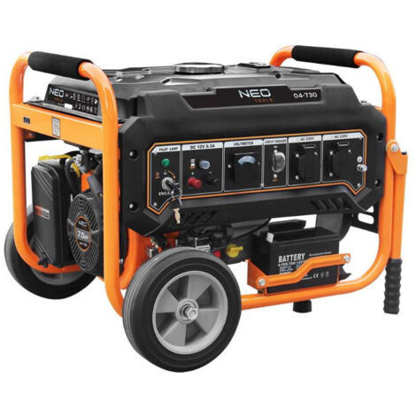 Groupe électrogène NEOTOOLS 04-730 - 2 800 / 3 000W - 15L