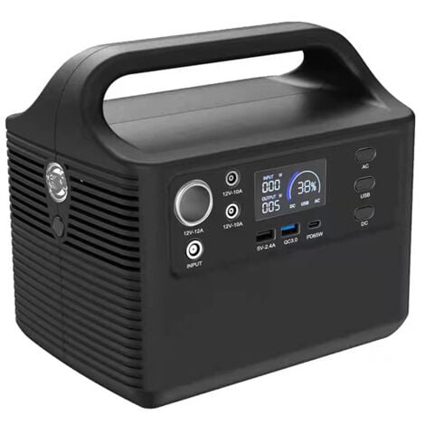Groupe Électrogène Portable 100-240V - Générateur Silencieux avec Écran LCD & USB - Pour Caravanes, Camping, Garage  MaXpeedingrods