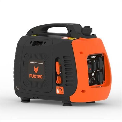 Groupe électrogène portable inverter Fuxtec FX-IG12 - 2200W, autonomie 4h, moteur 4 temps 2 connexions 230V 2 ports USB