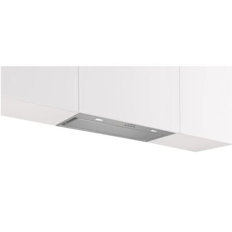 Bosch – Groupe filtrant 70cm 595m³/h inox encastrable – 3 vitesses + intensif – Éclairage LED économe – DLN77AC50