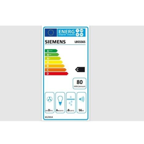 SIEMENS Groupe filtrant LB55565 iQ300 Groupe d'extraction 53 cm