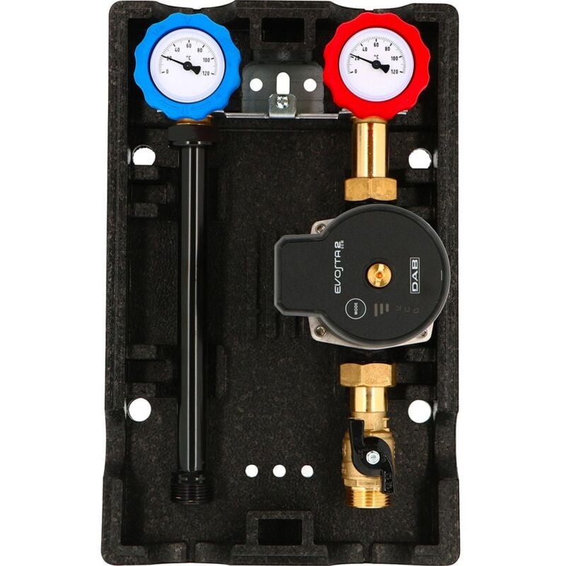 Groupe hydraulique MODULFIT direct avec circulateur - DN32 - Thermador