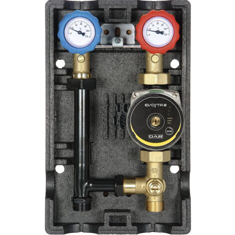 Groupe hydraulique MODULFIT mélangé avec circulateur (moteur en option) - DN32 - Thermador