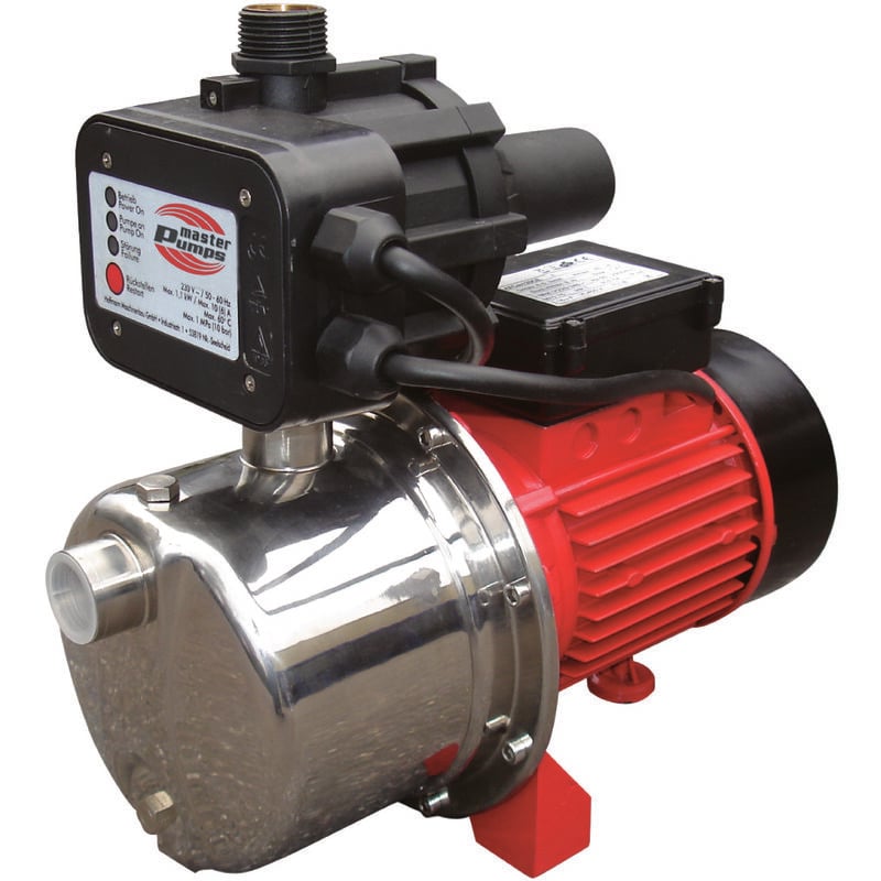 Master Pumps - Groupe hydrophore auto amorçant 1100W avec système électronique