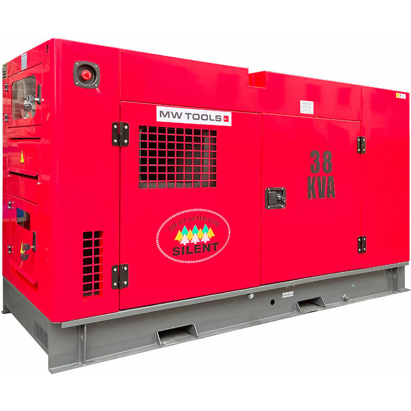 Mw Tools - Groupe électrogène diesel 38kVA 1x230V+3x400V 5 broches DG380E