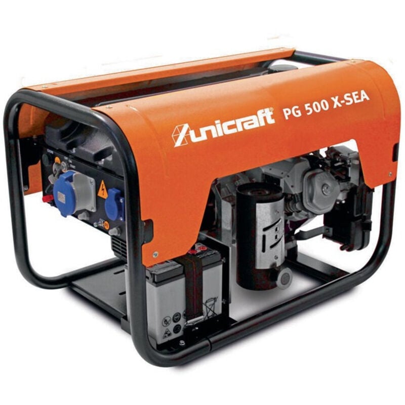 Unicraft - Groupe électrogène pg 500 x-sea 3,9 kW,4,8 kW essence